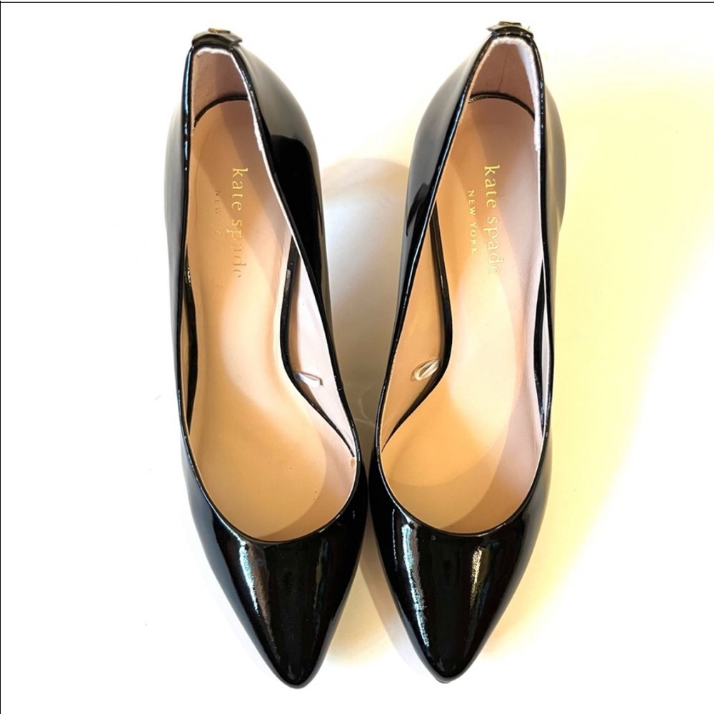 Kate Spade Vida black pumps size 7.5 womens
